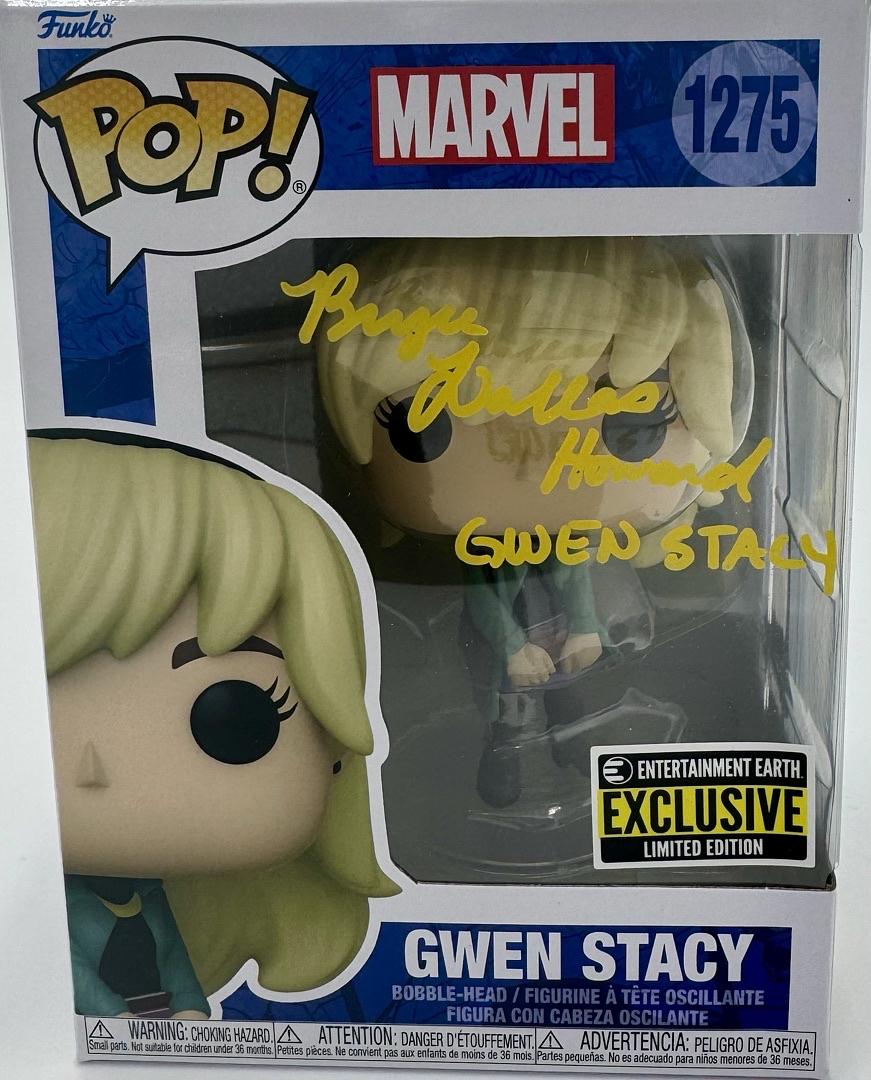 Bryce Dallas Howard Signed Funko Pop #1275 "Gwen Stacy" (Spider-Man) - Beckett COA